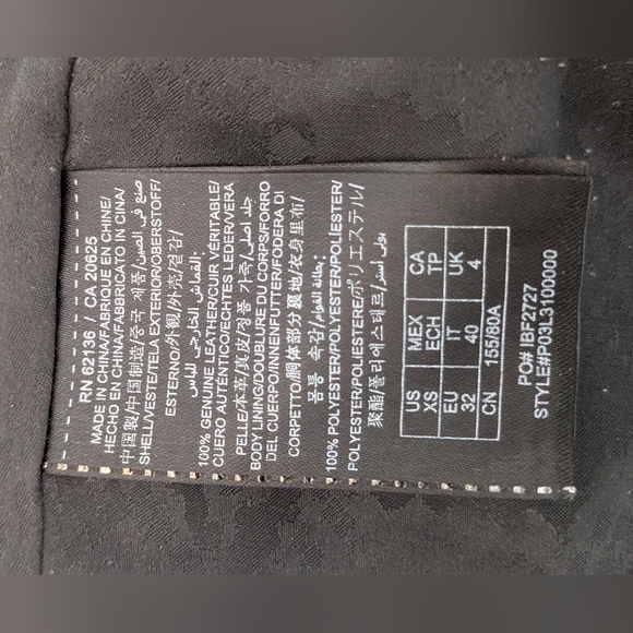 Guess by Marciano 2000s Vintage Grey Leather Jacket - Picture 9 of 16